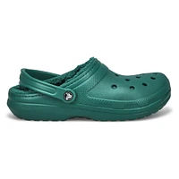 Mens Classic Lined Comfort Clog - Emerald