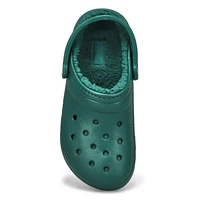 Womens  Classic Lined Comfort Clog - Emerald