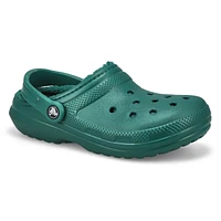 Womens  Classic Lined Comfort Clog - Emerald