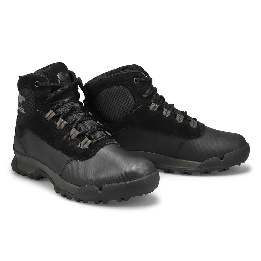 Mens Buxton Lite Lace Waterproof Boot - Black