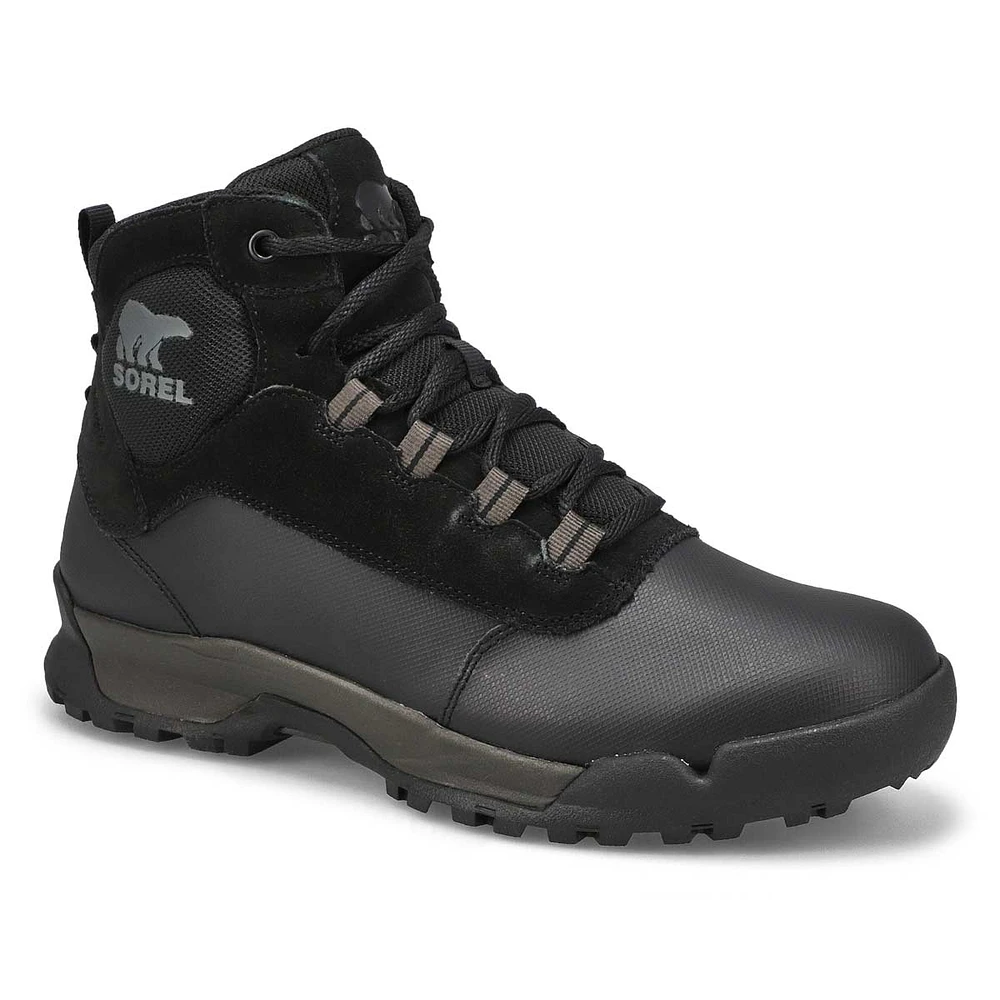 Mens Buxton Lite Lace Waterproof Boot - Black