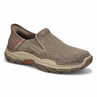 Mens Respected Holmgren Slip-Ins Casual Shoe - Taupe