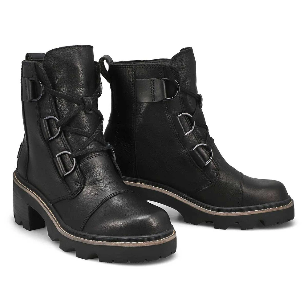 Womens Joan Now Lace Waterproof Boot - Black