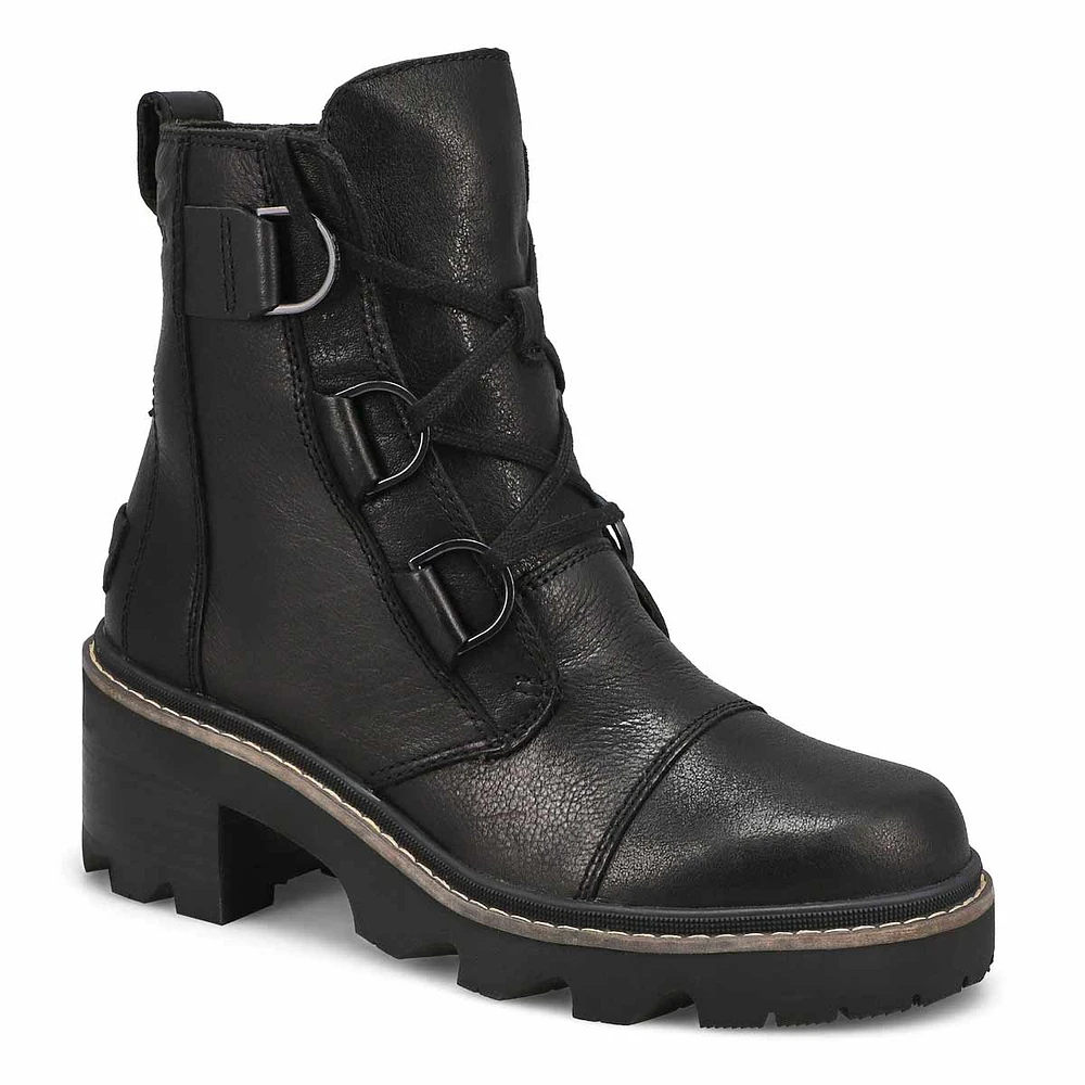 Womens Joan Now Lace Waterproof Boot - Black