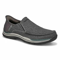 Mens Expected Slip-Ins Casual Shoe - Black