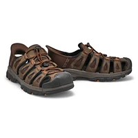 Mens Tresmen Norvick Slip-Ins Fisherman Sandal - Chocolate