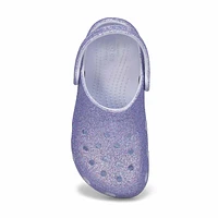 Kids  Classic Glitter EVA Comfort Clog - Frosted