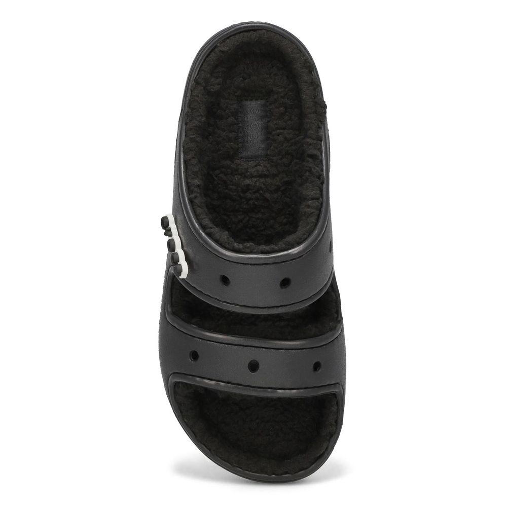 Womens Classic Cozzzy Slide Sandal - Black