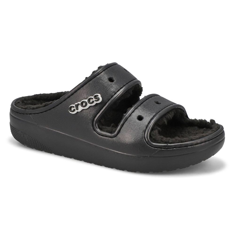 Womens Classic Cozzzy Slide Sandal - Black