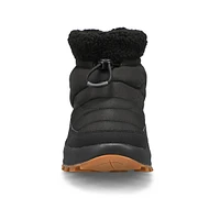 Womens Snowtrot Shorty Winter Boot - Black/Sea Salt