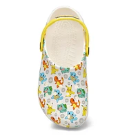 Womens Classic Pokemon 2 Clog - White/Multi