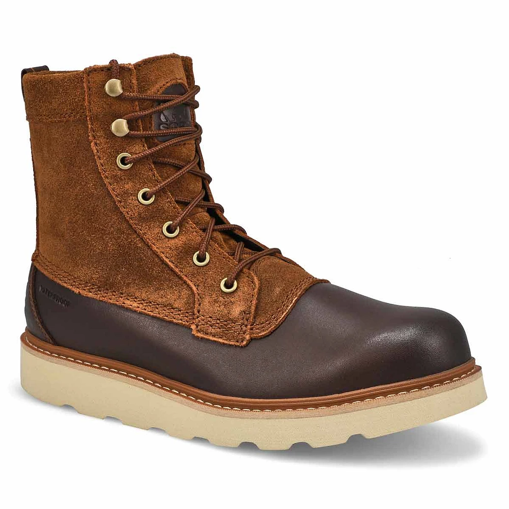 Mens Slabtown 62 Caribou Waterproof Winter Boot - Velvet Tan/ Tobacco