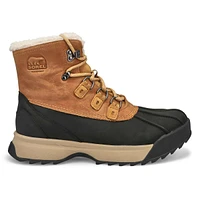 Mens Scout 87 Lux Waterproof Boot - Caribou Buff/Black