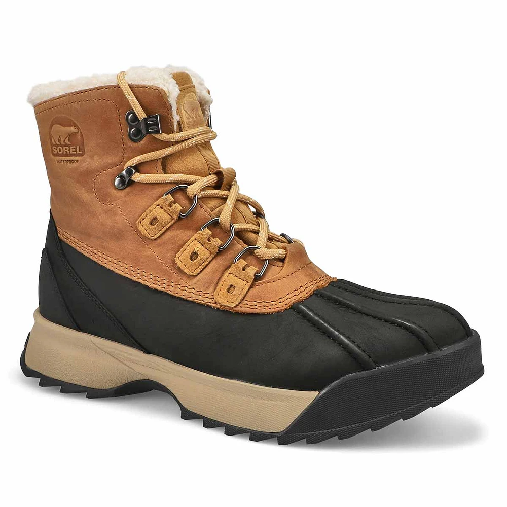 Mens Scout 87 Lux Waterproof Boot - Caribou Buff/Black