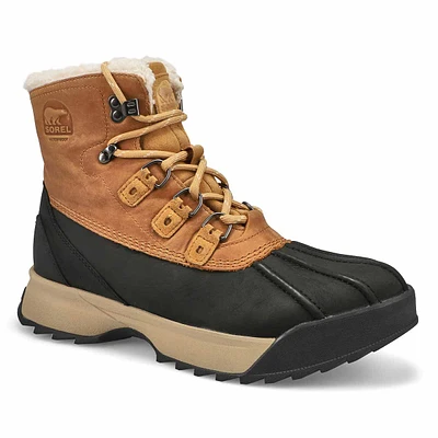 Mens Scout 87 Lux Waterproof Boot - Caribou Buff/Black