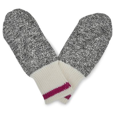 Womens Duray Marled Mitten - Grey/Pink