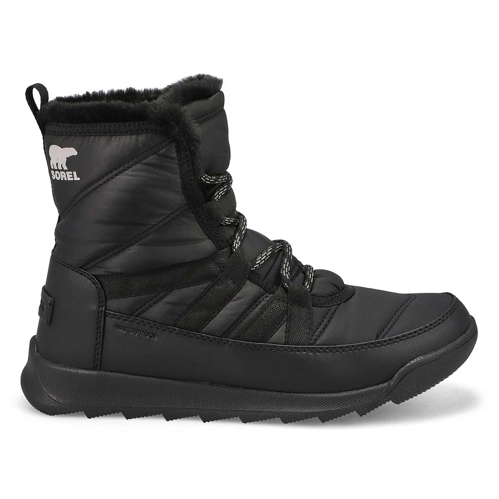 Womens Whitney II Plus Waterproof Winter Boot - Black/Quarry