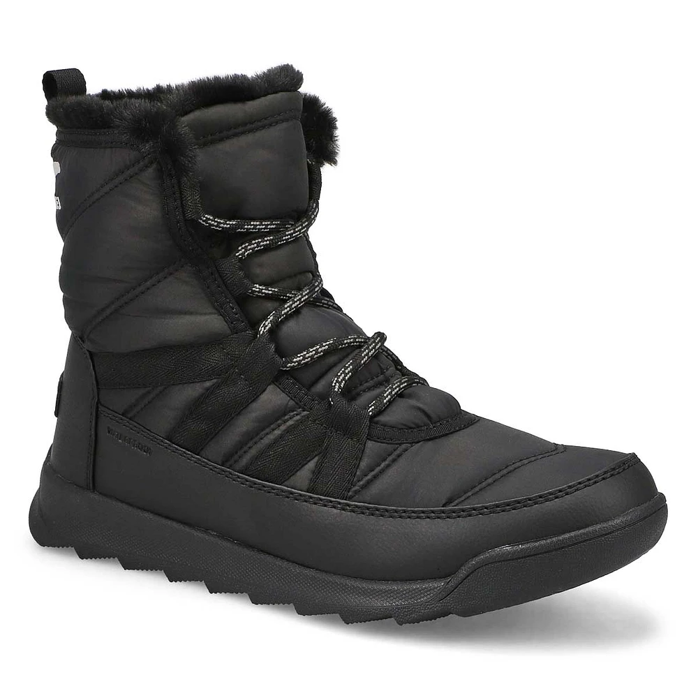 Womens Whitney II Plus Waterproof Winter Boot - Black/Quarry