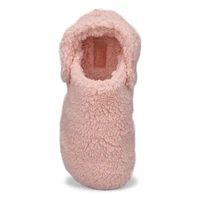 Womens  Classic Cozy Slipper Clog - Pink Clay