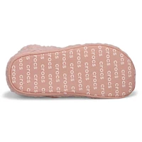 Womens  Classic Cozy Slipper Clog - Pink Clay