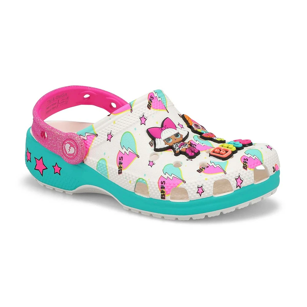 Girls LOL Surprise BFF Classic Clog - White