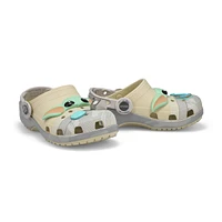 Kids  Classic Grogu Clog - Grey