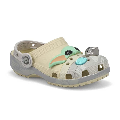 Kids  Classic Grogu Clog - Grey