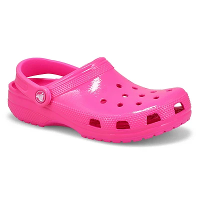 Womens Classic Neon Highlighter Clog - Pink Crush