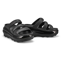 Womens Mega Crush Triple Strap Platform Sandal - Black