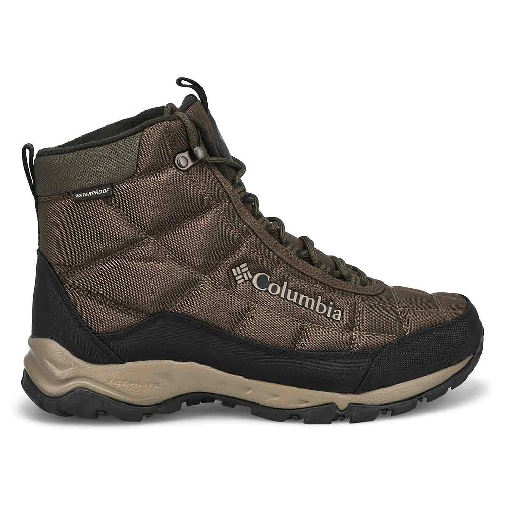 Mens Firecamp OmniTech Waterproof Boot - Tundra/Deep Olive