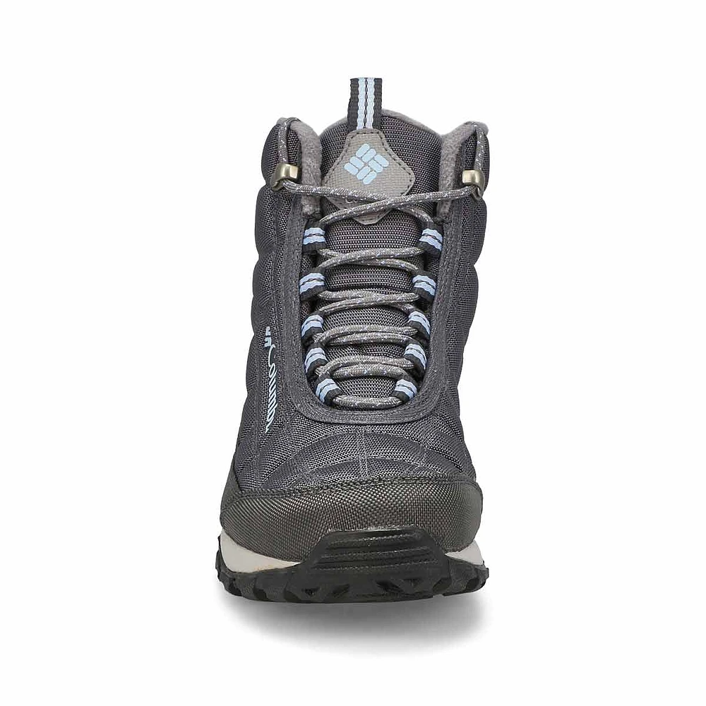 Womens Firecamp Waterproof Ankle Boot - Graphite/Faded Sky