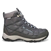 Womens Firecamp Waterproof Ankle Boot - Graphite/Faded Sky