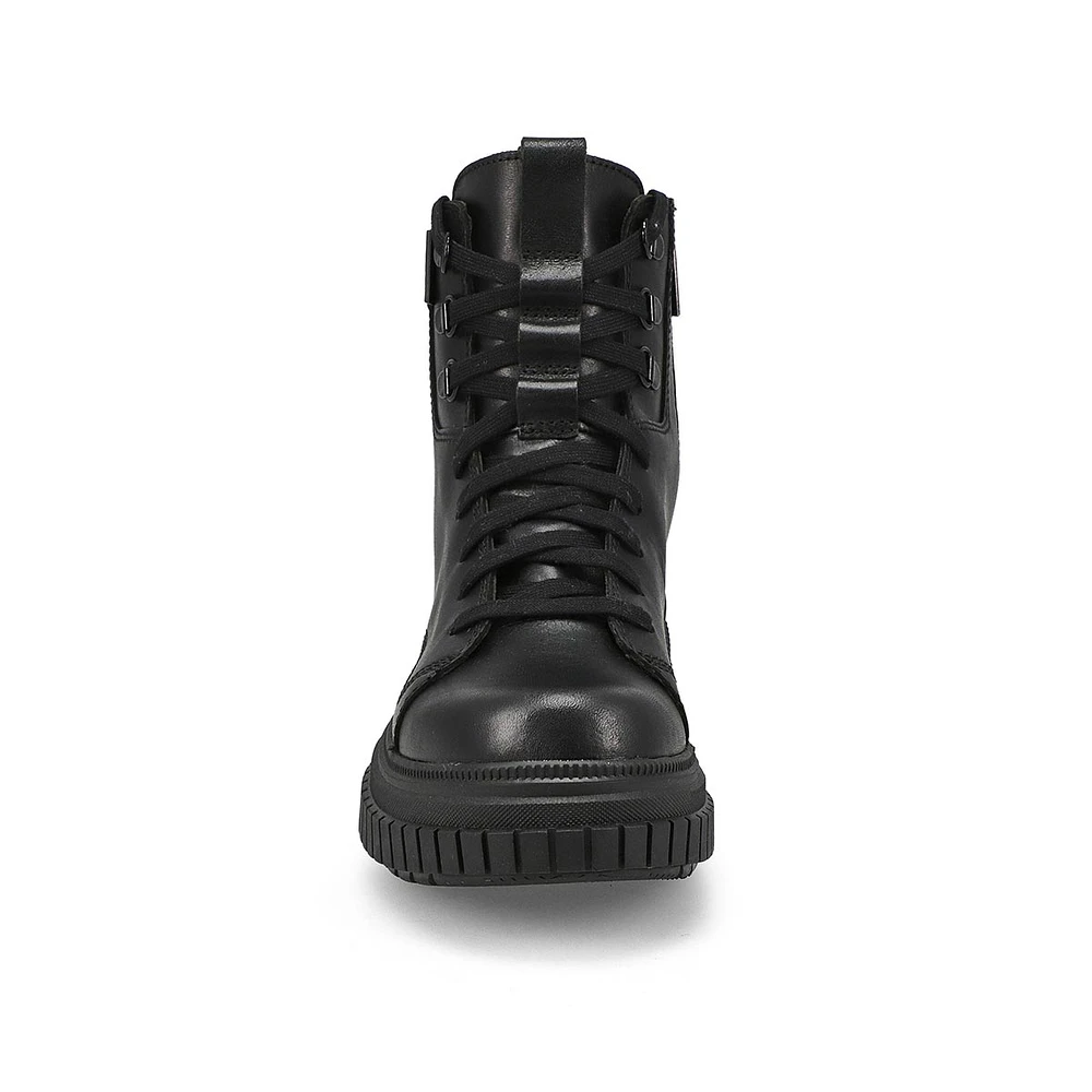 Womens ONA Ave Lace Up Waterproof Boot - Black/Black