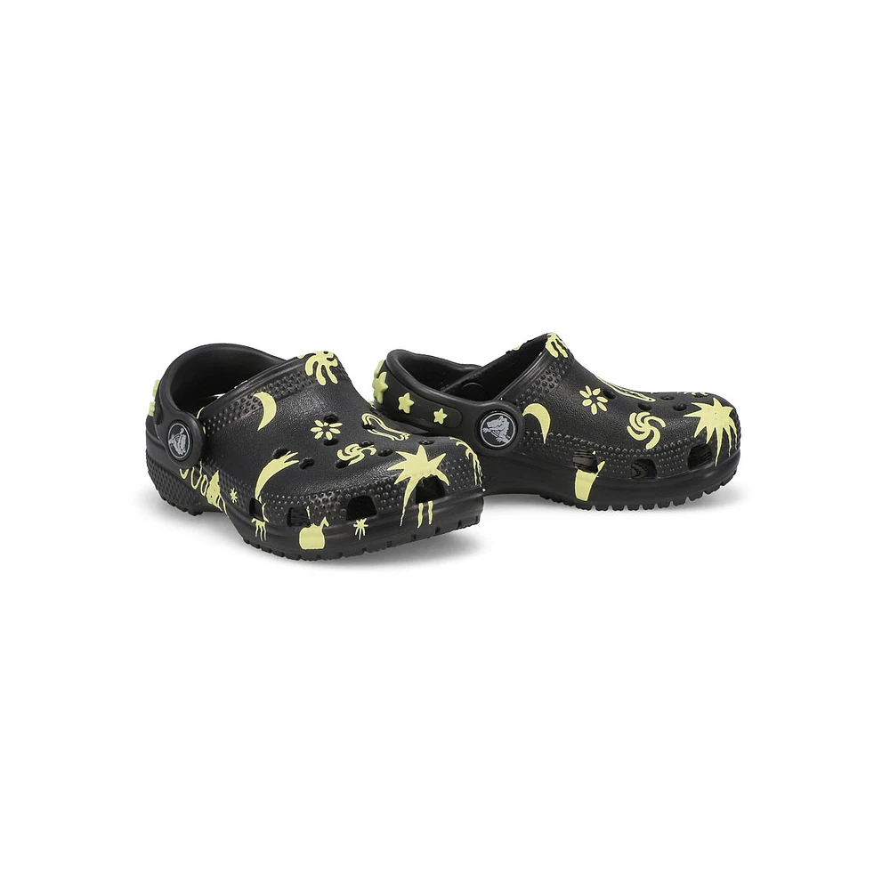 Infants Classic Glow Space EVA Comfort Clog - Black