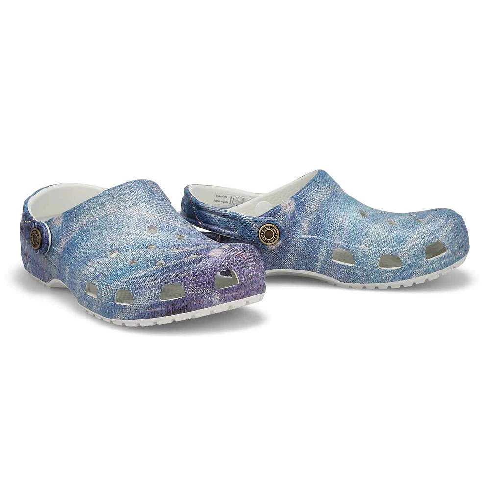 Womens  Classic Denim EVA Comfort Clog - Moonlight