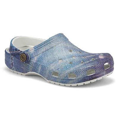 Womens  Classic Denim EVA Comfort Clog - Moonlight