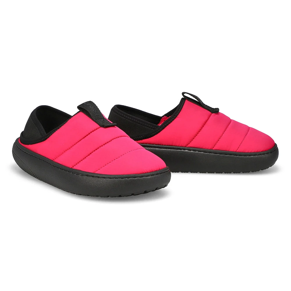 Womens  Classic Puff Moc Comfort Clog - Dragon Fruit