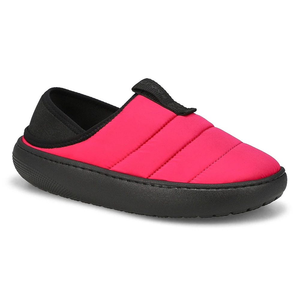 Womens  Classic Puff Moc Comfort Clog - Dragon Fruit