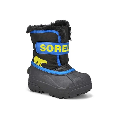 Infants  Snow Commander Boot - Black/Super Blue