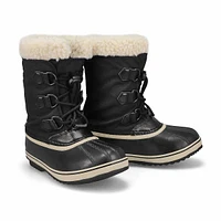 Kids  Yoot Pac Nylon Waterproof Winter Boot - Black