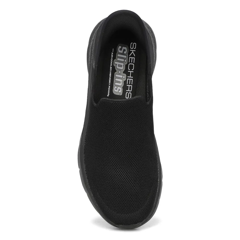 Mens Go Walk Flex Slip-Ins Sneaker - Black/Black