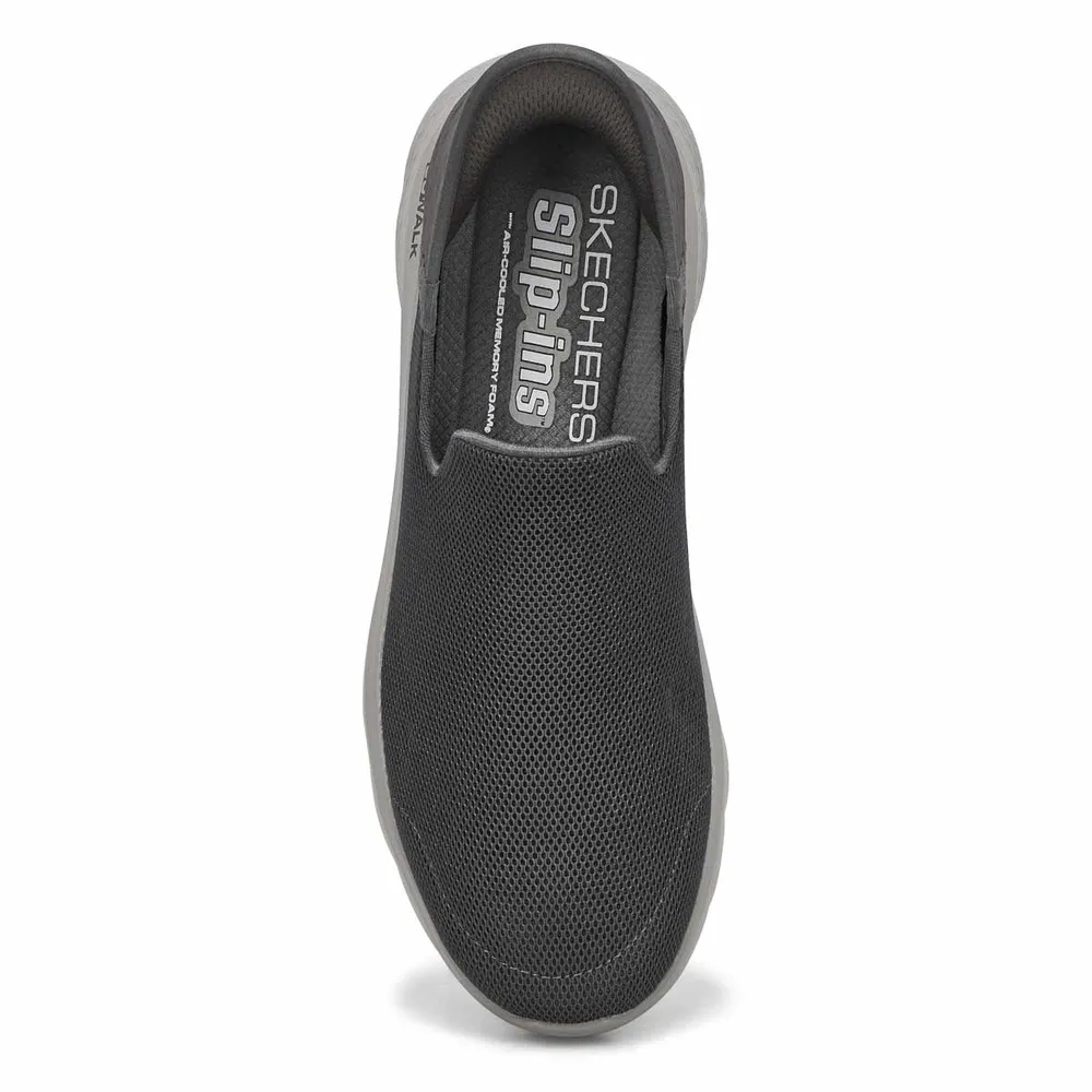 Men's Black Skechers Slip-ins: GO WALK Flex