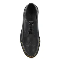 Mens 3989 Yellow Stitch Casual Oxford - Black