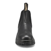 Unisex 2240 Lug Sole Chelsea Boot- Black