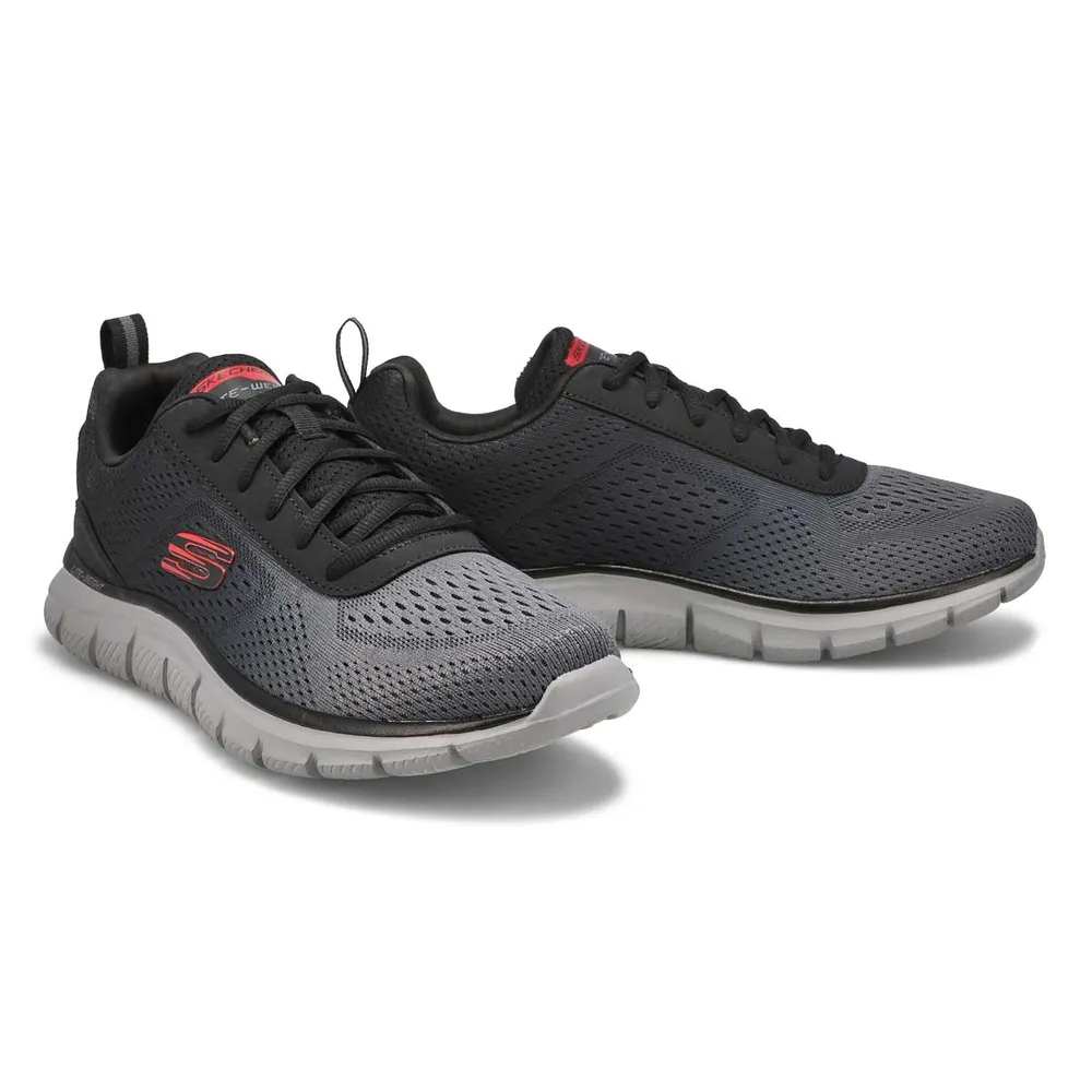 Mens Track Ripkent Sneaker - Black/Charcoal