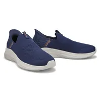 Mens Ultra Flex 3.0 Smooth Step Slip-Ins Sneaker - Navy