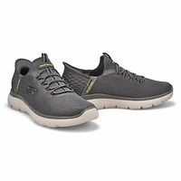 Mens Summit High Range Slip-Ins Sneaker - Charcoal