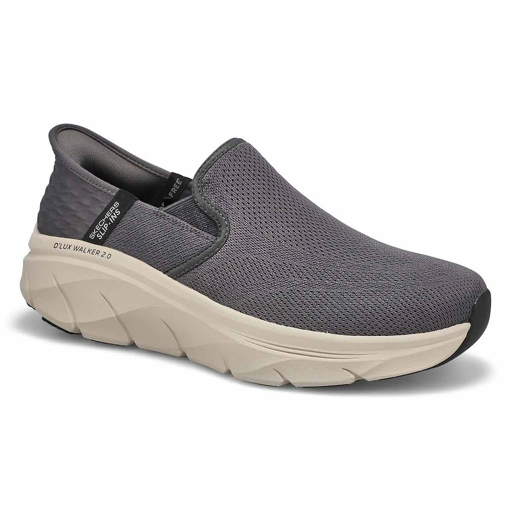 Mens DLux Walker 2.0 - Reeler Slip-Ins Sneaker Charcoal