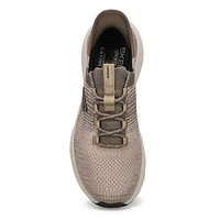 Mens Edgeride Slip-Ins Extra Wide Sneaker - Taupe