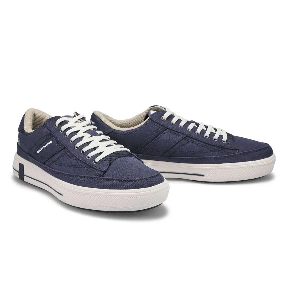 Mens Arcade 3.0 Lace Up Sneaker - Navy/White